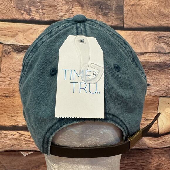 You Had Me At Coffee Hat Cap Adjustable Leather Strapback Teal Women’s Baseball - Picture 3 of 8